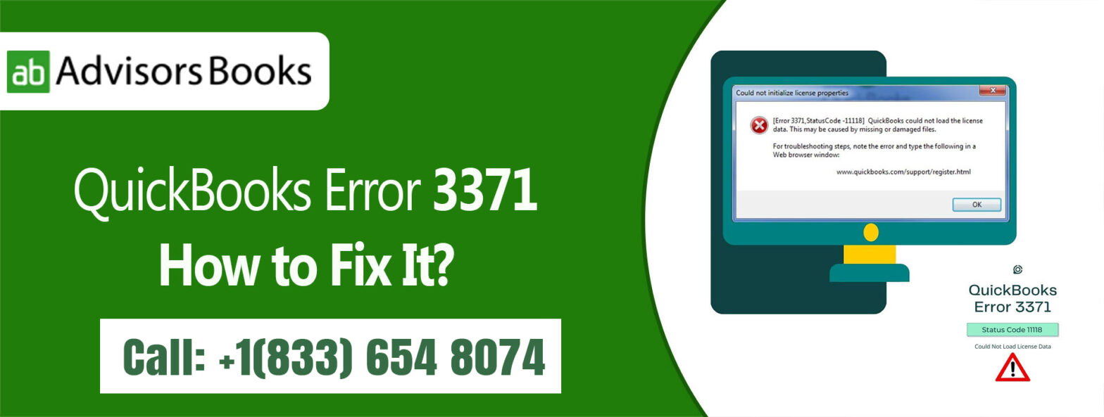 QuickBooks Error 3371 : How to Fix It