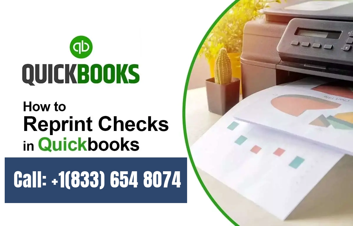 How to reprint checks in Quickbooks